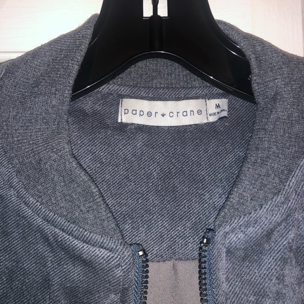 Stitch & Feather 70’ Color-Block Bomber Jacket - image 4